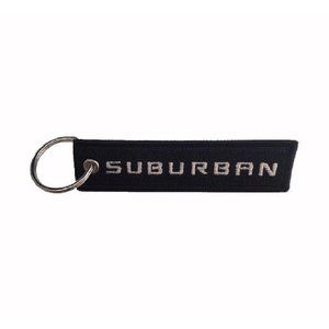 GMC Suburban Chevrolet Chevy Key Chain Fob Embroidered Key Locator - NEW